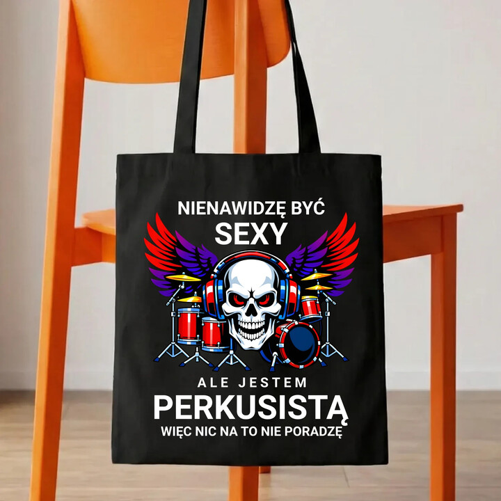 Nienawidzę być sexy, ale jestem perkusistą - torba na prezent