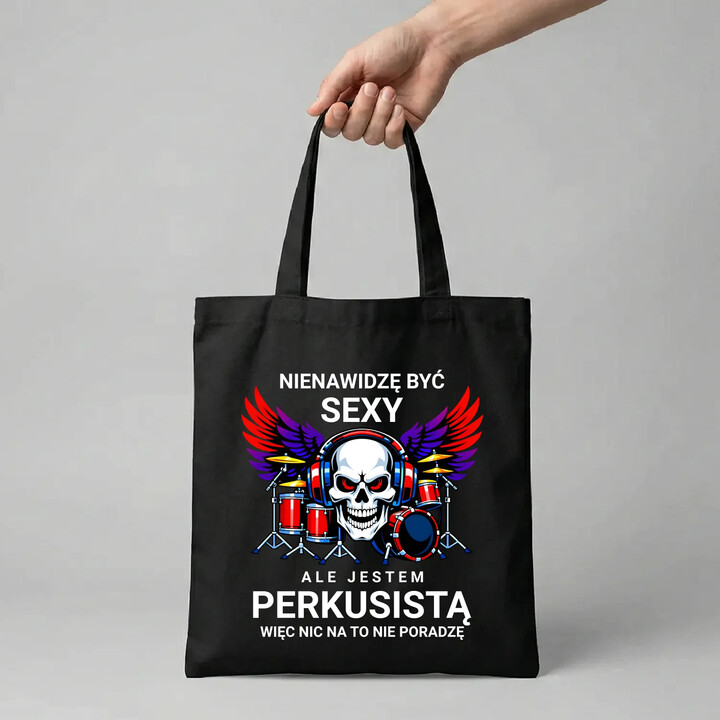 Nienawidzę być sexy, ale jestem perkusistą - torba na prezent