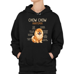 Chow chow - anatomia - damska bluza na prezent