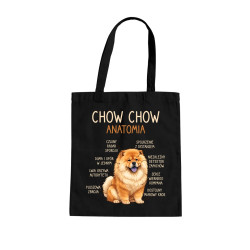 Chow chow - anatomia - torba na prezent