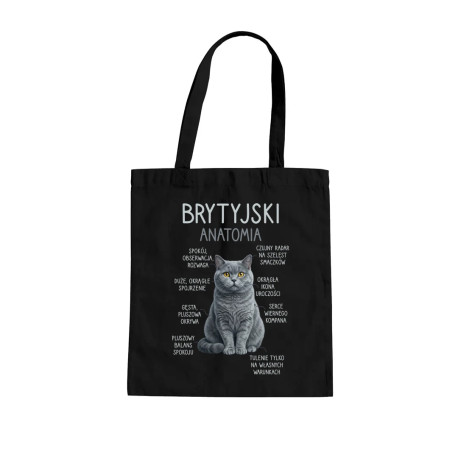 Brytyjski - anatomia - torba na prezent
