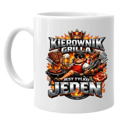 Kierownik grilla jest tylko jeden - kubek na prezent