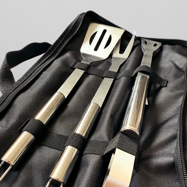 Grill master - narzędzia do grilla w etui z nadrukiem