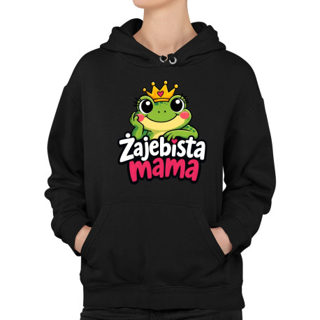 Żajebista mama v3 - damska bluza na prezent