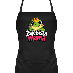 Żajebista mama v3 - fartuch na prezent