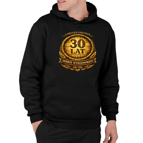 Limited edition 30 lat - dobrze wysezonowany - od 1996 - męska bluza na prezent