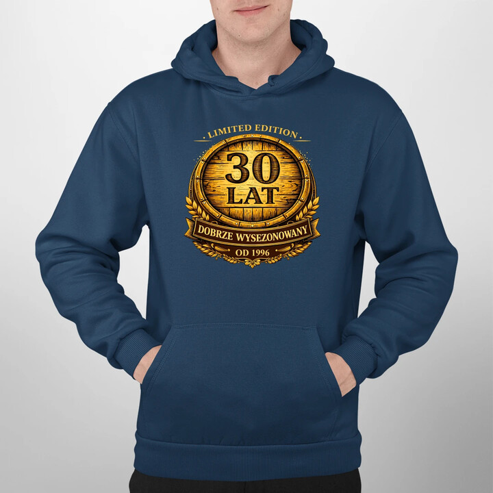 Limited edition 30 lat - dobrze wysezonowany - od 1996 - męska bluza na prezent