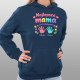 Najlepsza mama jest zaklepana + imiona - damska bluza na prezent - produkt personalizowany