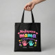 Najlepsza mama jest zaklepana + imiona - torba na prezent - produkt personalizowany