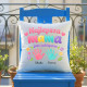 Najlepsza mama jest zaklepana + imiona - poduszka na prezent - produkt personalizowany