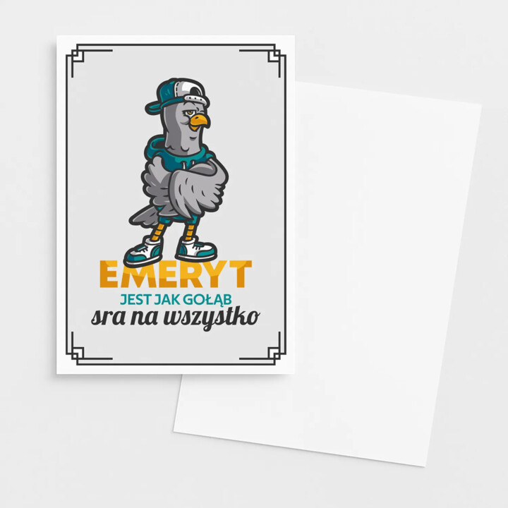 Zestaw prezentowy dla emeryta - herbata, kubek, świeca i kartka okolicznościowa