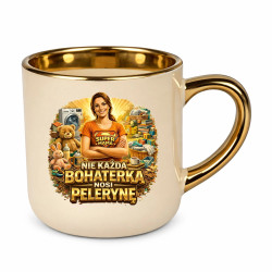 Nie każda bohaterka nosi pelerynę - Mama - kubek elegancki na prezent