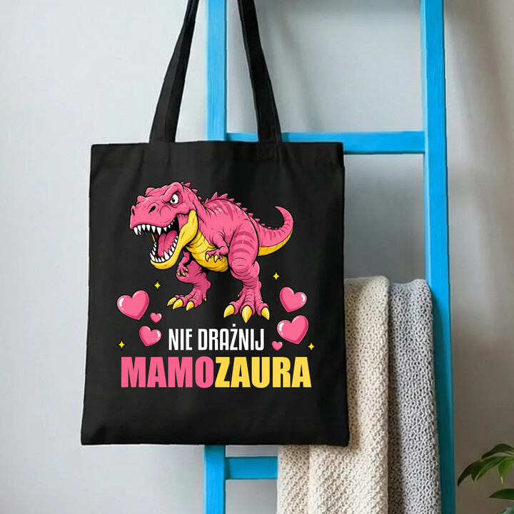 Nie drażnij mamozaura - torba na prezent