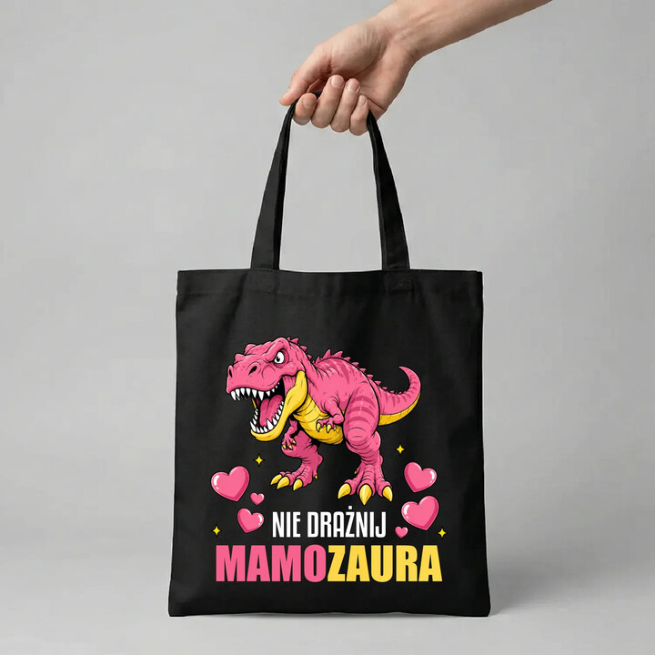 Nie drażnij mamozaura - torba na prezent