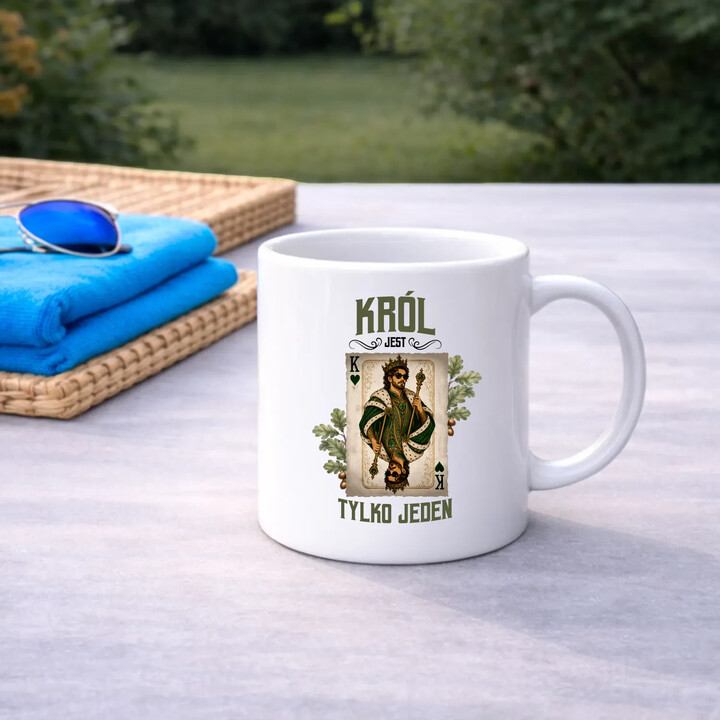Król jest tylko jeden - kubek na prezent
