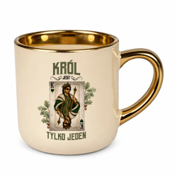 Król jest tylko jeden - kubek elegancki na prezent