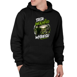 Tata z wolnego wybiegu - męska bluza na prezent