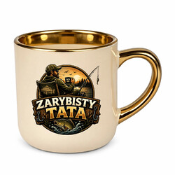 Zarybisty tata - kubek elegancki na prezent
