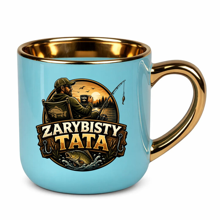 Zarybisty tata - kubek elegancki na prezent