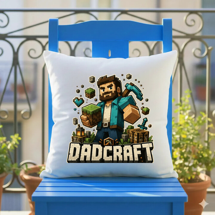 Dadcraft - poduszka na prezent