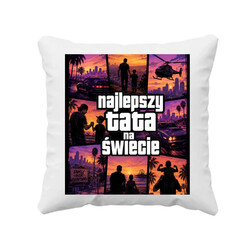 Najlepszy tata na świecie - poduszka na prezent