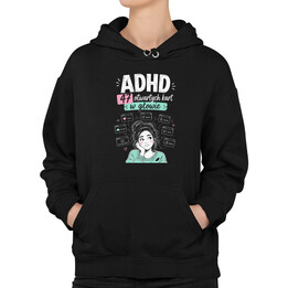 ADHD 47 otwartych kart w głowie - damska bluza na prezent