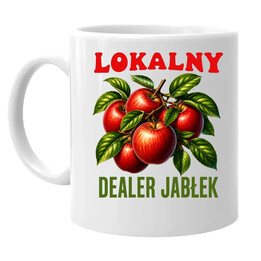 Lokalny dealer jabłek - kubek na prezent