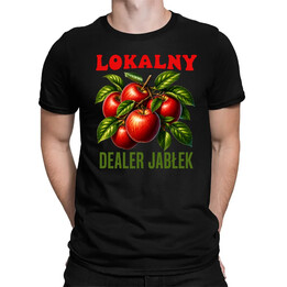 Lokalny dealer jabłek - męska koszulka na prezent
