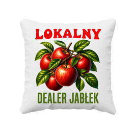 Lokalny dealer jabłek - poduszka na prezent