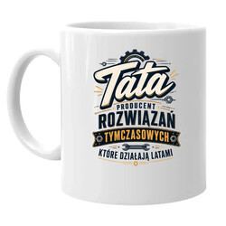 Tata - producent rozwiązań tymczasowych, które działają latami - kubek na prezent