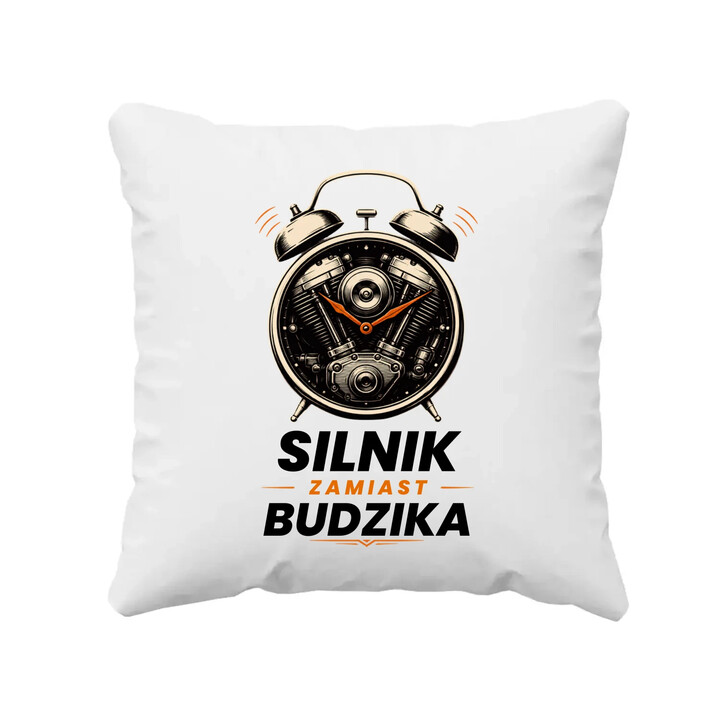 Śilnik zamiast budzika - poduszka na prezent