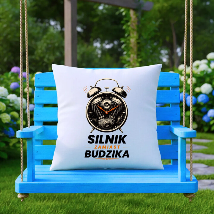 Śilnik zamiast budzika - poduszka na prezent
