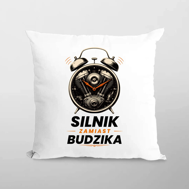 Śilnik zamiast budzika - poduszka na prezent