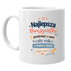 Najlepsza nauczycielka - kubek na prezent