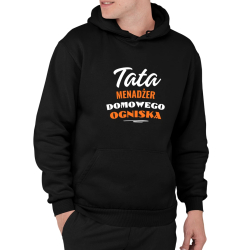 Tata - menadżer domowego ogniska - męska bluza na prezent