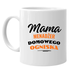 Mama - menadżer domowego ogniska - kubek na prezent