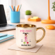 Kubek elegancki Imię żony dzwoni muszę iść - produkt personalizowany