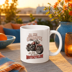 Kubek Ja nie chrapię ja śnię że jestem motocyklem