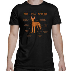 Anatomia Faraona - męska koszulka na prezent dla miłośnika psa