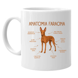 Anatomia Faraona - kubek na prezent dla miłośnika psa