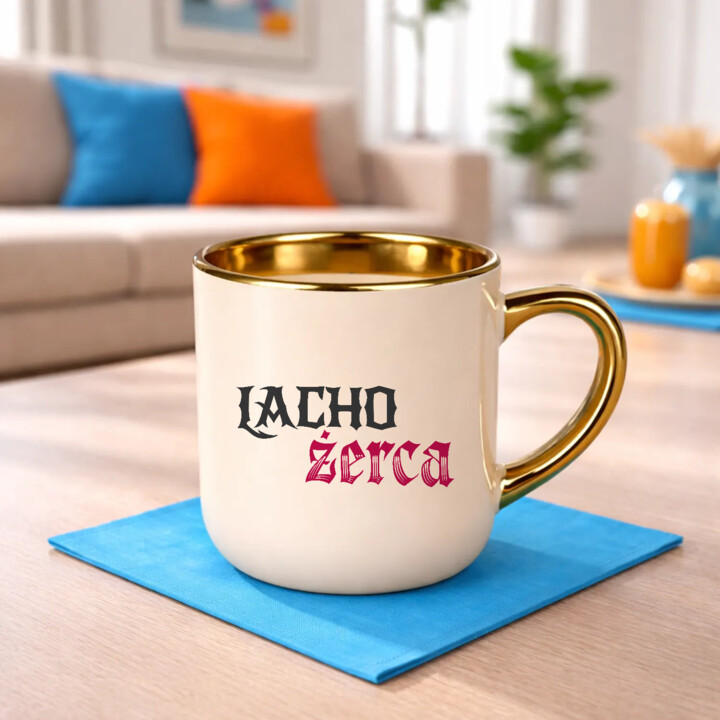 Lacho żerca - kubek elegancki na prezent dla fanów serialu 1670