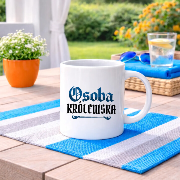 Osoba królewska - kubek na prezent dla fanów serialu 1670