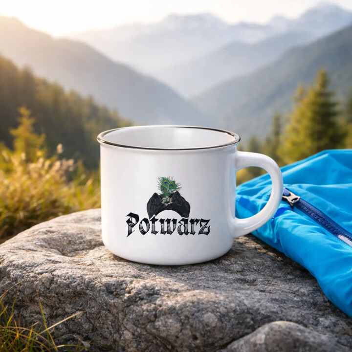 Potwarz - kubek emaliowany na prezent dla fanów serialu 1670