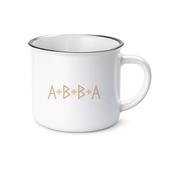 ABBA - kubek emaliowany na prezent dla fanów serialu 1670