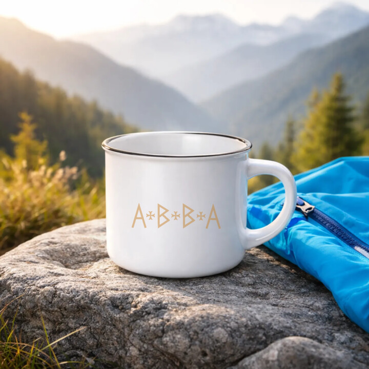 ABBA - kubek emaliowany na prezent dla fanów serialu 1670