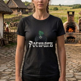 Potwarz - damska koszulka na prezent dla fanów serialu 1670