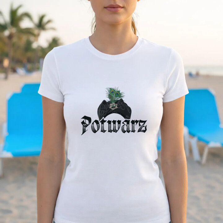 Potwarz - damska koszulka na prezent dla fanów serialu 1670