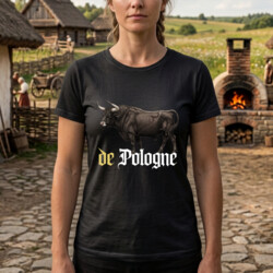 De Pologne - damska koszulka na prezent dla fanów serialu 1670