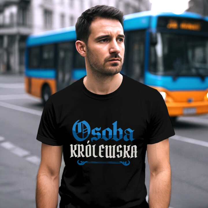 Osoba królewska - męska koszulka na prezent dla fanów serialu 1670