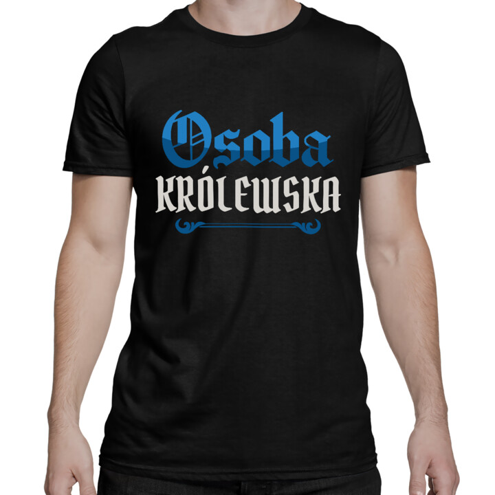 Osoba królewska - męska koszulka na prezent dla fanów serialu 1670